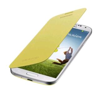 SAMSUNG GALAXY S4 FLIP COVER GIALLA (EF-FI950BYEGWW) PRODOTTO ORIGINALE SAMSUNG ITALIA