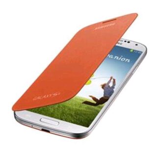 SAMSUNG GALAXY S4 FLIP COVER ARANCIO (EF-FI950BOEGWW) PRODOTTO ORIGINALE SAMSUNG ITALIA