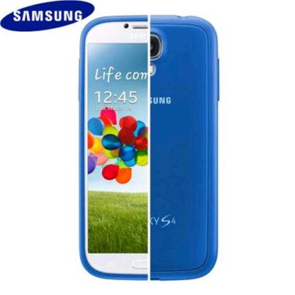 SAMSUNG GALAXY S4 PROTECTIVE COVER BLU (EF-PI950BCEGWW) PRODOTTO ORIGINALE SAMSUNG ITALIA