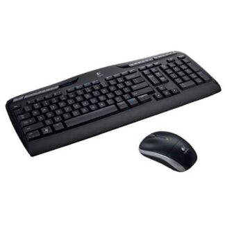 LOGITECH MK330 TASTIERA VERSIONE ITALIANA + MOUSE OTTICO WIRELESS NERO