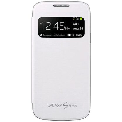 SAMSUNG GALAXY S4 MINI VIEW COVER WHITE (EF-CI919BWEGWW) PRODOTTO ORIGINALE SAMSUNG ITALIA