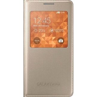 SAMSUNG EF-CG850BFEGWW GALAXY ALPHA S VIEW COVER COLORE GOLD