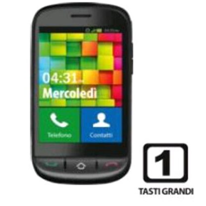 NGM PICO TASTI ED ICONE GRANDI TOUCH TASTO SOS BASETTA DI RICARICA INCLUSA ITALIA BLU