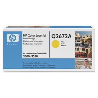 HP Q2672A TONER GIALLO PER LASERJET 3500 GARANZIA ITALIA (Q2672A)