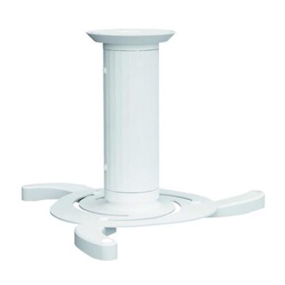 NEWSTAR C80 SUPPORTO DA SOFFITTO UNIVERSALE PER VIDEOPROIETTORE PESO MAX 15KG SISTEMA SGANCIO RAPIDO BIANCO GARANZIA ITALIA (BEAMER-C80WHITE)