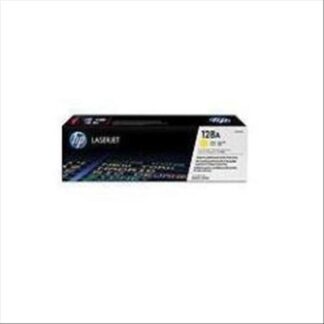HP 128A TONER GIALLO PER COLOR LASERJET PRO CP1525NW-CP1525N-LASERJET PRO CM1415FN-CM1415FNW GARANZIA ITALIA (CE322A)