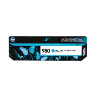 HP 980 CARTUCCIA CIANO PER OFFICEJET ENTERPRISE X555DN-X555XH-X585-MFP X585F-MFP X585Z GARANZIA ITALIA (D8J07A)