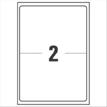 AVERY-ZWECKFORM L7168-100 ETICHETTE AUTOADESIVE 14.35CM X 19.96CM BIANCO OPACO CONFEZIONE 200 ETICHETTE/100 FOGLI
