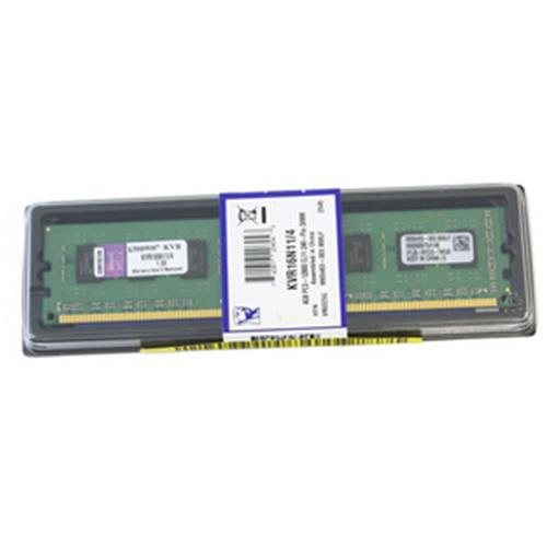 KINGSTON KVR16N11/8 MEMORIA RAM 8GB 1.600 MHz TIPOLOGIA DIMM TECNOLOGIA DDR3