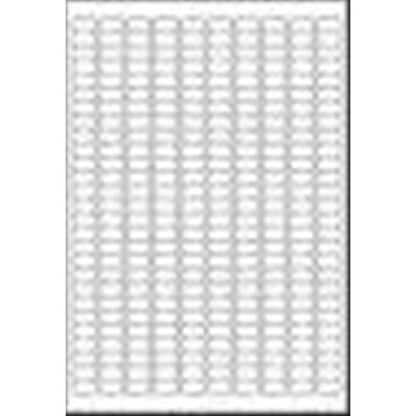 AVERY-ZWECKFORM L4730REV-25 ETICHETTE ADESIVE RIMOVIBILI 17.8 X 10 MM CONFEZIONE 25 FOGLI 270 ETICHETTE/FOGLIO COLORE BIANCO