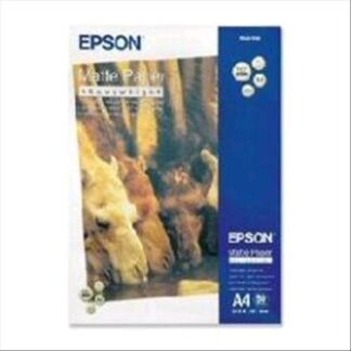 EPSON C13S041256 CONF 50 FOGLI CARTA FOTOGRAFICA FORMATO A4 167 GR/M2 COLORE BIANCO OPACO