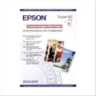 EPSON C13S041328 CARTA FOTOGRAFICA SEMI LUCIDA FORMATO A3+ 251 GR/M2 CONF 20 FOGLI