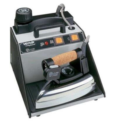POLTI VAPORELLA H2 PROFESSIONAL FERRO DA STIRO A VAPORE CON CALDAIA SEPARATA 1.750W PIASTRA ALLUMINIO SERBATOIO 1.3LT COLORE GRIGIO/NERO