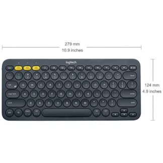 LOGITECH K380 TASTIERA BLUETOOTH LAYOUT ITALIANO COLORE GRIGIO