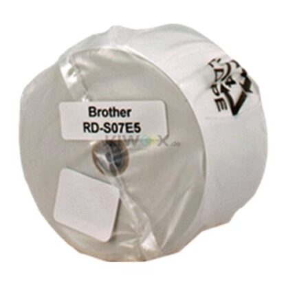 BROTHER RD-S07E5 NASTRO RD DIAMETRO 5.8CM LUNGHEZZA 58MT COLORE BIANCO