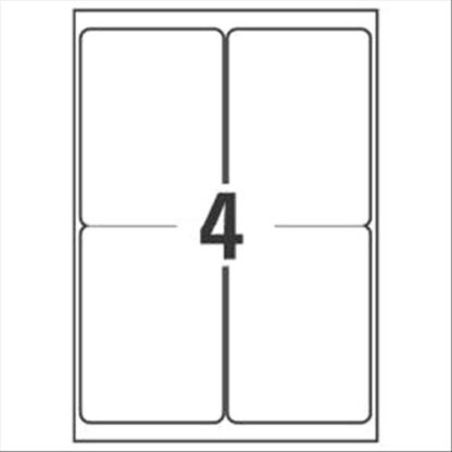AVERY-ZWECKFORM J8169-25 CONFEZIONE 100 ETICHETTE ADESIVE 99.1x139 MM COLORE BIANCO FINITURA OPACA