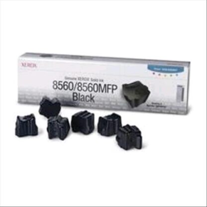 XEROX 108R00727 6 STICK INCHIOSTRO SOLIDO NERO PER 8560-8560MFP 6.800PG