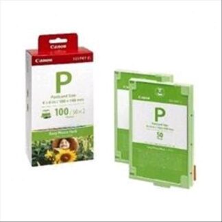 CANON EASY PHOTO RP-108 KIT FOGLI DI STAMPA PER STAMPANTI FOTOGRAFICHE CANON SELPHY COLORE BIANCO FINITURA LUCIDA RETRO NEUTRO