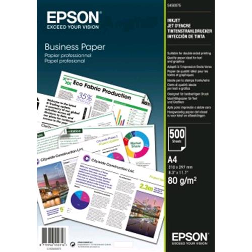 EPSON S450075 1 RISMA 500 FOGLI CARTA FORMATO A4 80 GR/M2 COLORE BIANCO