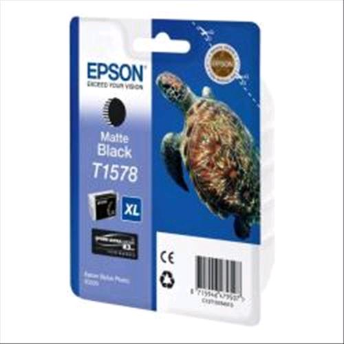EPSON T1578 XL CARTUCCIA INKJET NERO OPACO