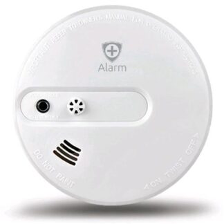 ATLANTIS LAND A13-A750-STS SMOKE DETECTORS RILEVATORE DI FUMO PER SISTEMA DI ALLARME +Alarm A750 COLORE BIANCO (batterie incluse)