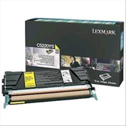 LEXMARK C5220YS TONER GIALLO PER C522 / C524 / C530 / C532 / C534 3.000 PAGINE