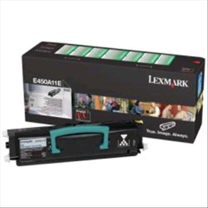 LEXMARK 0E450A11E TONER NERO PER E 450 e 450 DN 6.000 PAGINE