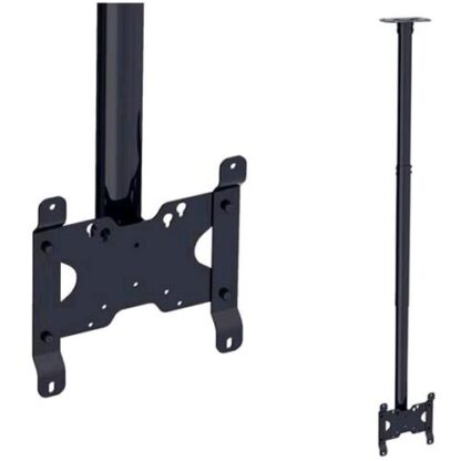 ITB SOLUTION MB5453 SUPPORTO A SOFFITTO TELESCOPICO PORTATA MAX 14KG 10"-32" ESCURSIONE 825-1500MM COLORE NERO
