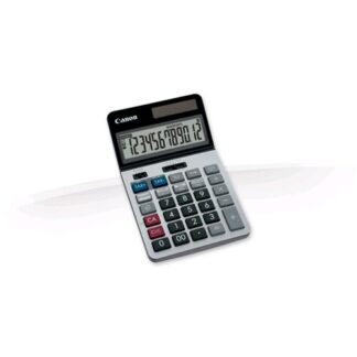 CANON KS-1220TSG CALCOLATRICE DA TAVOLO 12 CIFRE ALIMENTAZIONE SOLARE/BATTERIA COLORE GRIGIO