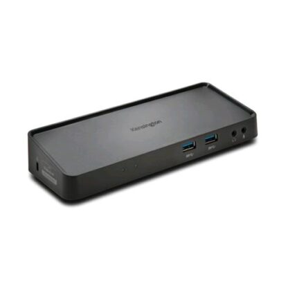 KENSINGTON SD3600 DOCKING STATION 2xUSB 3.0 4xUSB 2.0 1xRJ-45 ADATTATORE DVI-I/HDMI + DVI-I/VGA COLORE NERO