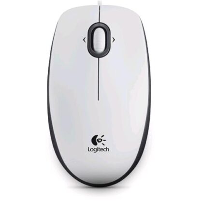 LOGITECH B100 MOUSE OTTICO STANDARD USB COLORE BIANCO