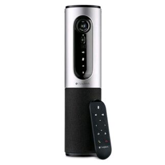 LOGITECH CONFERENCECAM CONNECT WEB-CAM PER VIDEOCONFERENZA ZOOM 4x BLUETOOTH NFC CON VIVAVOCE COLORE NERO/GRIGIO