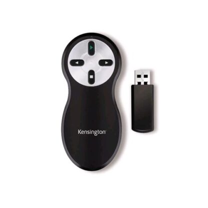 KENSINGTON K33373EU TELECOMANDO WIRELESS PER PRESENTAZIONI PLUG & PLAY 4 TASTI COLORE NERO