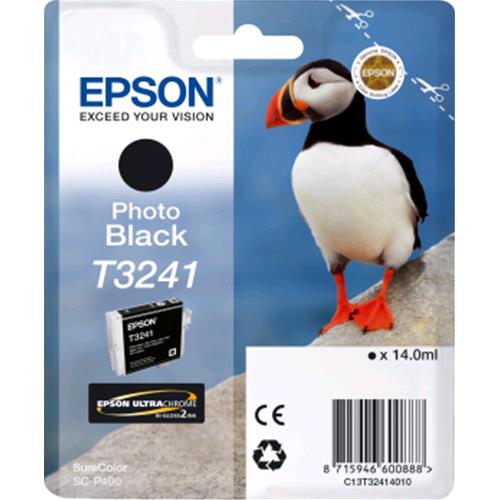 EPSON T3241 CARTUCCIA NERO PER SURECOLOR P400 14ML