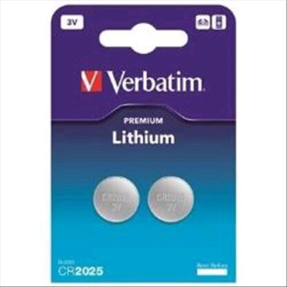 VERBATIM 49935 CR2025 BATTERIA AL LITIO A BOTTONE 3V CONF. 2 Pz.