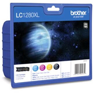 BROTHER MULTIPACK LC-1280XLVALBP KIT 4 CARTUCCE COLORE