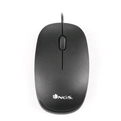 NGS MOUSE OTTICO 1000DPI USB 3 TASTI NERO