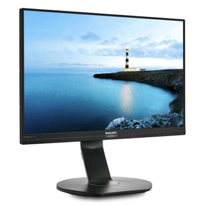 PHILIPS 240B7QPTEB 24.1" LED IPS FORMATO 16:10 CONTRASTO 1.000:1 1xVGA 1xHDMI 1xDISPLAY PORT 4xUSB COLORE NERO GARANZIA ITALIA
