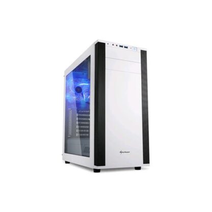 SHARKOON M25-W CASE MIDI TOWER ATX USB 3.0 + AUDIO FRONTALI FINESTRA LATERALE TRASPARENTE COLORE BIANCO