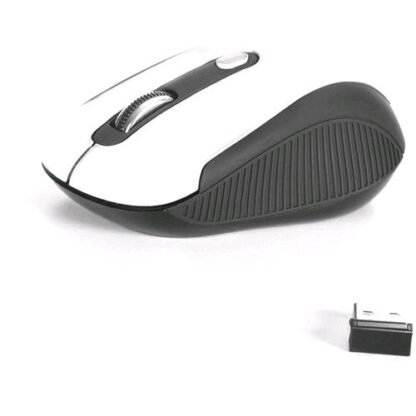 NGS MOUSE OTTICO MINI WIRELESS 800/1600DPI CON 3 TASTI + ROTELLA SCORRIMENTO COLORE BIANCO