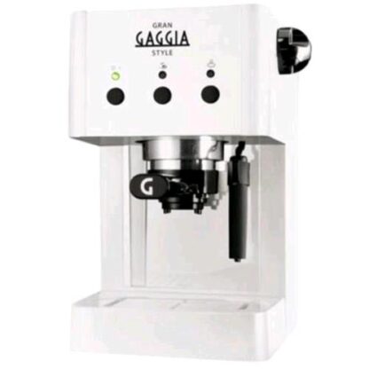 GAGGIA GRANGAGGIA STYLE MACCHINA PER CAFFE' ESPRESSO 1 LT 1.050 W COLORE BIANCO