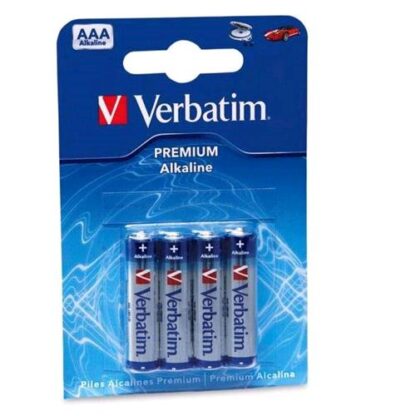 VERBATIM 49920 AAA BATTERIA ALCALINA MINI STILO 1.5 V CONF. 4 Pz.