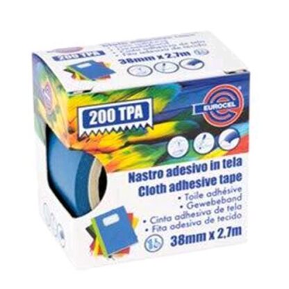 EUROCEL 200 TPA NASTRO ADESIVO TELATO 38MMx2.7M COLORE BLU