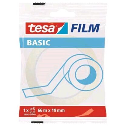 TESA BASIC NASTRO ADESIVO TRASPARENTE 19X66M 1 Pz.