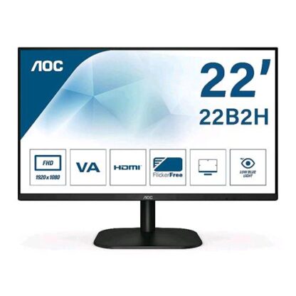 AOC 22B2H 21.5" LED FULL HD 75 Kz VGA HDMI NERO
