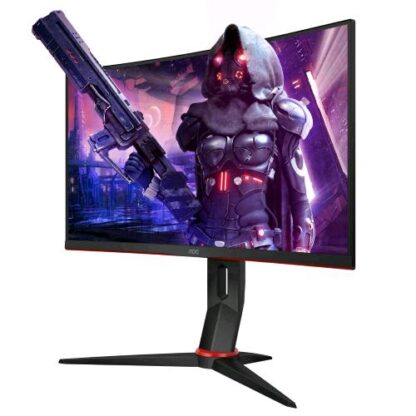 AOC C24G2U/BK 23.6" LED FULL HD VGA HDMI DISPLAYPORT 1920 x 1080 NERO/ROSSO