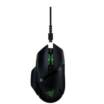RAZER BASILISK ULTIMATE MOUSE GAMING OTTICO WIRLESS 20.000 DPI 11 PULSANTI PROGRAMMABILI RGB NERO