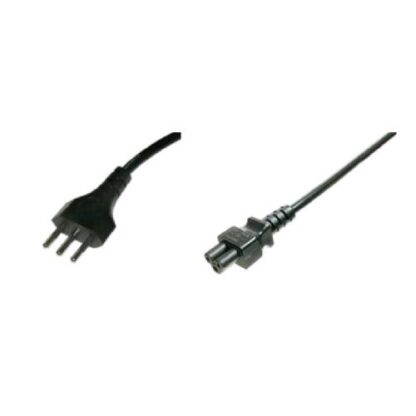 NILOX CAVO ALIMENTAZIONE SPINA ITA TRIPOLARE / C5 1 MT NERO