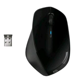 HP X4500 MOUSE WIRELESS ERGONOMICO LASER 1.600 DPI BLACK