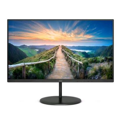 AOC V4 Q24V4EA 23.8" LED IPS FORMATO 16:9 CONTRASTO 1.000:1 1xHDMI 1xDISPLAY PORT COLORE NERO GARANZIA ITALIA